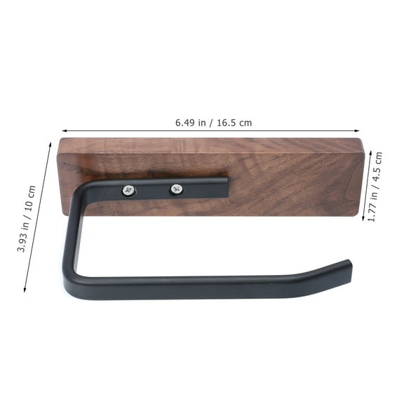 KAKOWELY 1Set Iron Paper Towel Holder Wall Mounted for Bathroom Accessories