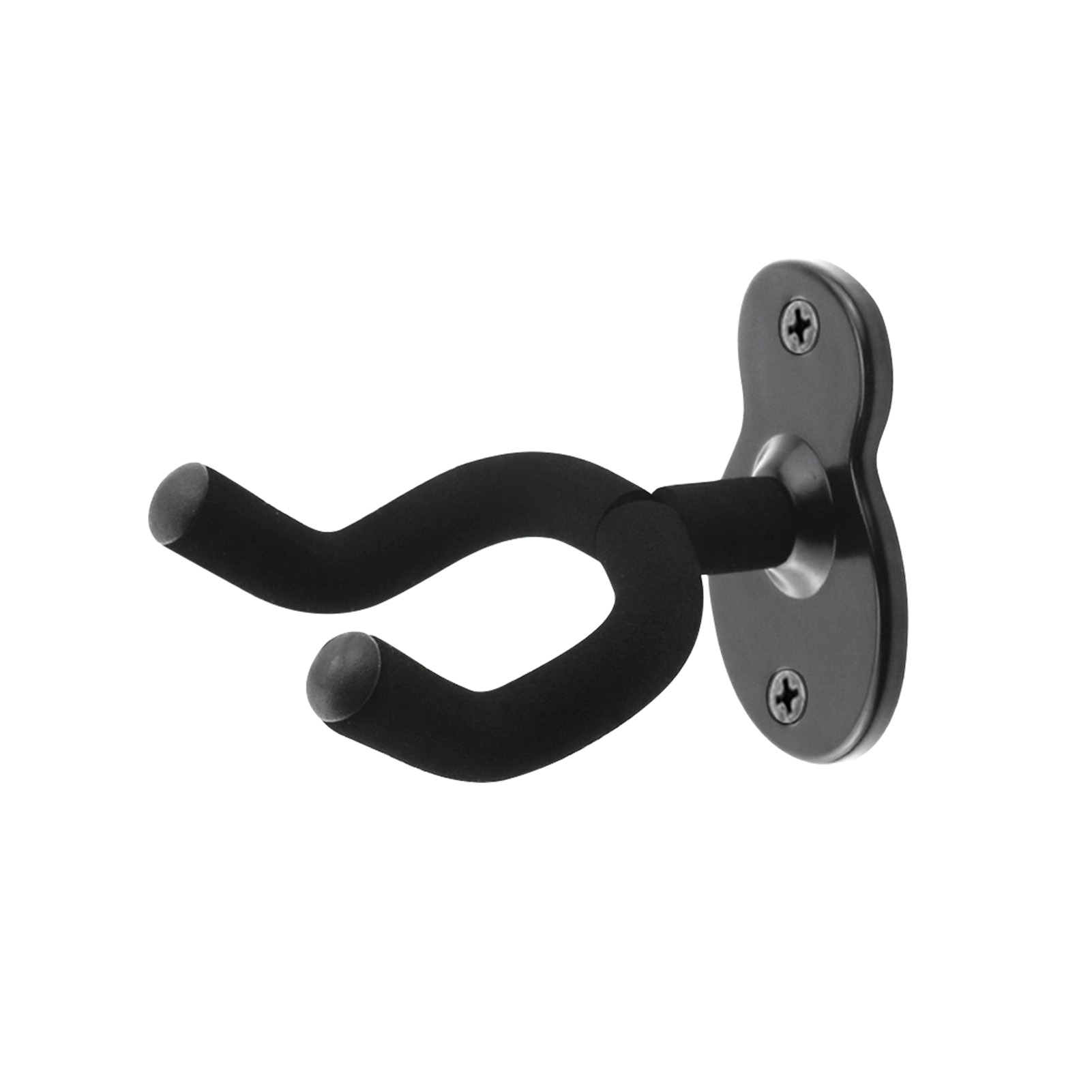 Ukulele Wall Mount Acoustic Electric Bass Black Storage Holder Guitar