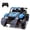 Blue&Black, variant on 24V 2-Seater Kids Police Ride On Car Electric Off-Road UTV Side by Side with 2WD Powered Wheel Electric Vehicle with Remote Control, Bluetooth, LED Light Gift for Boys and Girls 3+ Aged- Black&White
