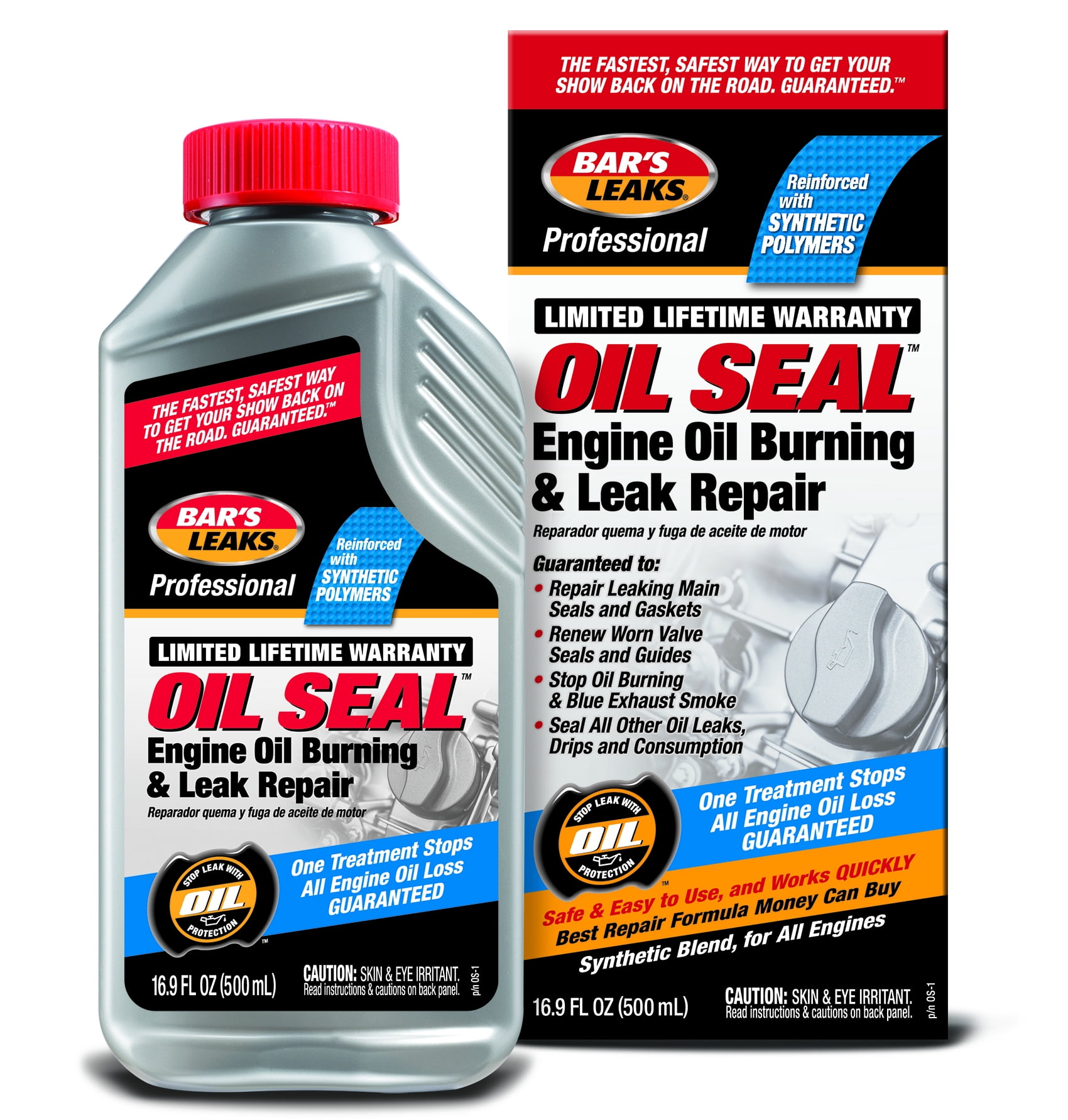Bar's Leaks Oil Seal Engine Oil Burning 16.9 oz