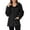#H-Black, variant on ZHYou Womens Full Zip Fleece Jacket Sherpa Outwear Warm Coat Fall Winter Piece