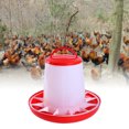 thumbnail image 3 of Chick Feeder Hanging Plastic Gravity Fed Poultry Food Container Bucket, 3 of 11