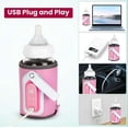 thumbnail image 6 of Coollooc Portable Milk Warmer for Travel, Bottle Warmer for Water, Breastmilk, Baby Formula On The Go, 5 oz, Fast Warming & Precise Temp Control, USB Rechargeable for Travel, Car, Outdoors, 6 of 9