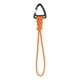 thumbnail image 1 of WDOplteas Gancho Cordón Trenzado Cuerda Paraguas 7 Hilos para Hombres/mujeres (triángulo Naranja Largo), 1 of 7