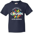 thumbnail image 3 of Inktastic I Support My Cousin Autism Awareness Youth T-Shirt, 3 of 5
