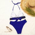 thumbnail image 6 of Sngxgn Womens Swimsuits Training Swimwear Bathing Suits(Blue,S), 6 of 7
