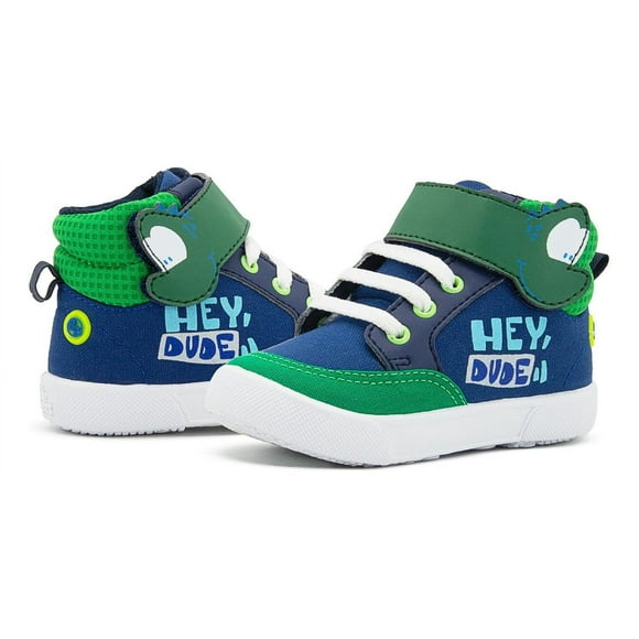 Tenis Bota Bubble Gummers Niño Dinosaurio Primeros Pasos azul 15