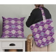 thumbnail image 5 of Soimoi Polyester Fleece Pink Fabric By the Yard - 56 Inch Wide - African Tribal Material - Artistic and Modern Patterns for Various Uses Printed Fabric, 5 of 6