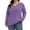 37# Purple, variant on SHIBEVER Long Sleeve Shirts for Women Plus Size Womens Clothes V Neck Fall Tops for Women Trendy Womens Plus Size Tops Cotton Clothes Winter Khaki 4XL