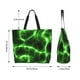 thumbnail image 5 of Fotbe Green Lightning Bolsa Tote Estética de Lona con Estampado para Mujer - Bolsa Reutilizable de Hombro Casual para Vacaciones, Compras, Trabajo y Gimnasio, 5 of 8