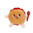 2024 New on Sales Funny Christmas Ornaments Fast Food Keychains For