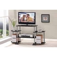thumbnail image 4 of Centro de entretenimiento televisivo Furinno Turn-N-Tube Espresso/Black, 4 of 8