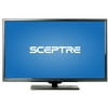 SCEPTRE X322BV-HDR 32" LED Class 720P HDTV with ultra slim metal brush bezel, 60Hz with Optional Accessories