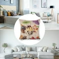 thumbnail image 3 of desserts ice creams umbrella Linen toss pillowcase decoration pillowcase gifting preferred 20x20 inch cushion cover 4 sets sofa pillowcase sofa bedroom living room car, 3 of 7