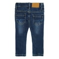 thumbnail image 4 of KIDSCOOL SPACE Baby Little Boys Girls Jeans,Ripped Strechy Denim Soft Slim Pants,12-18 Months, 4 of 5