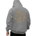 thumbnail image 5 of Christian Hoodies for Men 2025 Smile You Made God's Wake Up List Hoodie Hooded Sweatshirt with Pockets Pullover, 5 of 6
