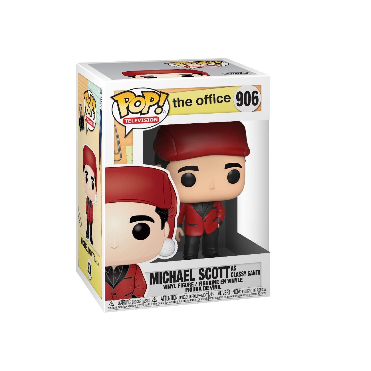 Funko POP TV The Office Michael as Classy Santa