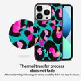 thumbnail image 3 of Fashion Leopard for iPhone 15 Pro Max Case, Cute Aesthetic Art-Absorbent Protectivefor Woman,Black, 3 of 6