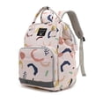 thumbnail image 2 of Bolsa de pañales impermeable para mamás, bolsas multifunción de gran capacidad para cochecito de bebé, maternidad, recién nacido, mochilas de viaje al aire libre, 2 of 4