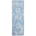 thumbnail image 5 of Haperlare Runner Rug Washable Vintage Rugs for Living Room Dining Room Boho Rug Oriental Bedroom Rug Distressed Rug Low Pile Office Floor Carpet, 2' x 6' Blue, 5 of 7