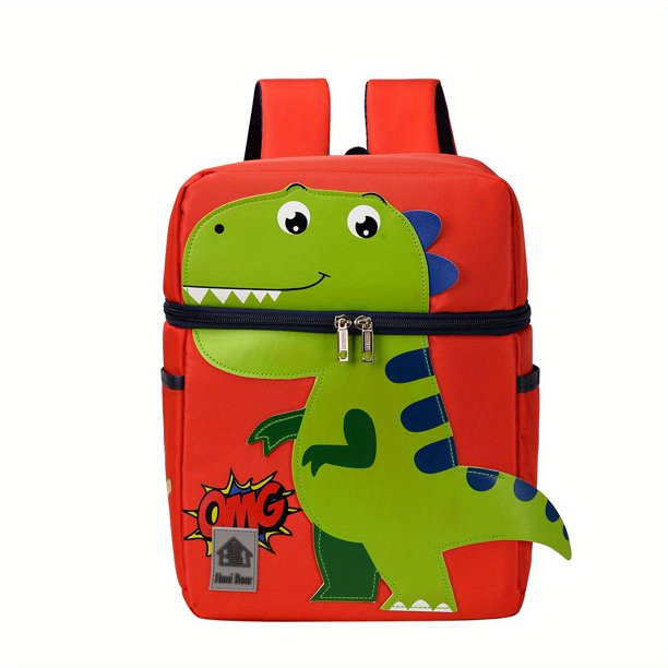Cartoon Cute Dinosaur Kindergarten Schoolbag Fashion Boy Girl Travel Backpack Children'santi-Lost Backpack