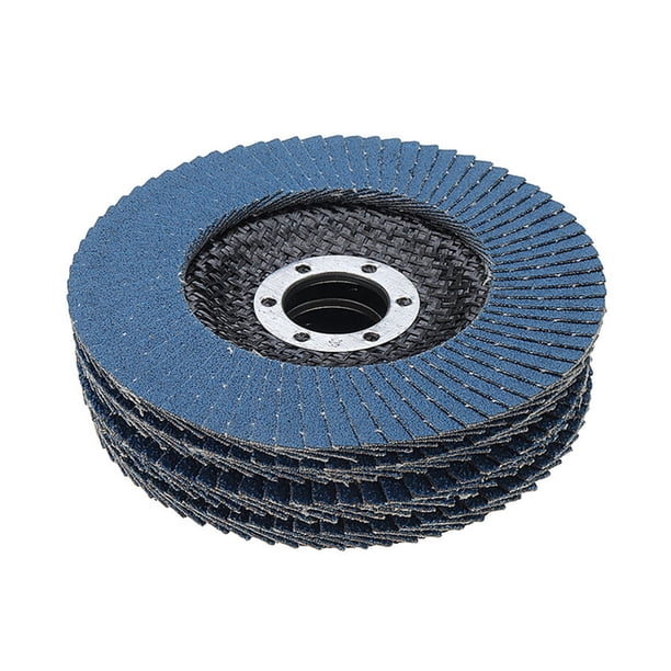 10Pcs 4,5 pulgadas 115mm Discos de lijado de Premium Zirconia Flap Disc Grinding Wheel 40-120 Grit Angle Grinder Disc