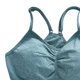 thumbnail image 4 of Traje de yoga para mujer Pantalones cortos de cintura Tops cortos de manga larga Gimnasio Jogging Chándal deportivo Entrenamiento atlético - L Sunnimix traje de yoga mujer, 4 of 4