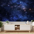 thumbnail image 3 of Idea4wall 5pcs Constellation Starry Sky Milky Way Stick Wallpaper Removable Wall Murals Large Wall Stickers for Home Decoration, 72"x120", 3 of 5