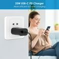 thumbnail image 7 of Super Fast Charger Type C, 25W PD USB C Wall Charger Fast Charging with 10FT Long Type C Charger Cable for Samsung Galaxy S24 Ultra/S24/S24+/S23 Ultra/S23/S22 Ultra/S22/S21 Ultra/S20 Ultra/Note 20, 7 of 7