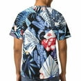 thumbnail image 2 of OUSIMEN Men's short-sleeved printed T-shirt, 2 of 7