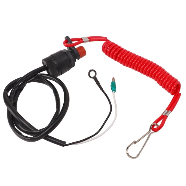 Interruptor del Motor Fuera del Motor ABS telescópico Impermeable de 75 mm Motor Marino Interruptor de Llama para T30 T15