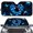 Hummingbird Hibiscus, variant on Yuyamidu Highland Cow Car Windshield Shade Aztec Car Sunshades for Windshield Sunflower Auto Sun Visor Protector Foldable Car Sun Shade Windshield for SUV Truck Van Sedan Accessories