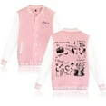 thumbnail image 4 of KPOP Stray Kids SKZ Do It Tracklist Print Baseball Jacket – Unisex Graphic Long Sleeve Coat, Casual Streetwear for STAY Fans Support, 4 of 5