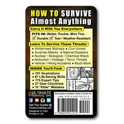Tiny Survival Guide: EDC - Fits in Wallet: 10 pack