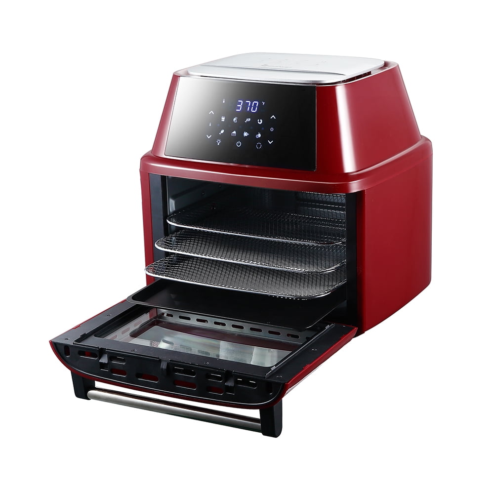 Lowestbest 16.91-Quart Large-Capacity Air Fryer Oven, 1800W Multi-Function Air Fryer, Claret-Red Lowestbest 16.91-Quart Large-Capacity Air Fryer Oven, 1800W Multi-Function Air Fryer, Claret-Red