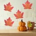 thumbnail image 6 of Lcxifdre Simulated Maple Leaf Fall Classroom Decoration Maple Leaf Halloween Party Decoration Maple Leaf 50Pcs, 6 of 6