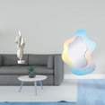 thumbnail image 2 of Escultura De Pluma Ondulada, Estatua Moderna De Acrílico, Colección De Resina, Artesanías, Adorno De Escritorio, Figura Decorativa, Espejo Para Chimenea, Gabinete De Oficina, Baño,, 2 of 8