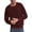 Wine, variant on Hat and Beyond Men's Premium Crewneck French Terry Cotton Sweater