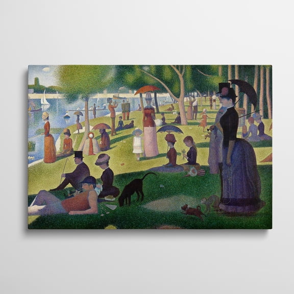 Canvas Gallery Wrap - Sunday Afternoon on the Island of La Grande Jatte