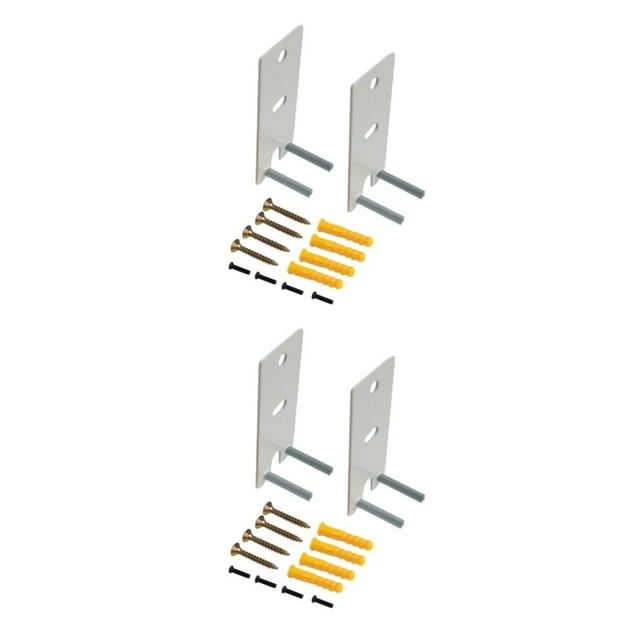 Ruiboury Son avec Supports Muraux de Remplacement Faciles à Installer, Dureté Élevée, Robustes et Durables. Blanc Facile 2ensemble