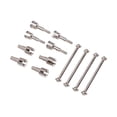 thumbnail image 3 of RC Drive Shaft Dogbones, 1/18 RC Car Axle RC Car Upgrade Parts Easy To Install Fine Workmanship Aluminum Alloy For A969 For 1/18 RC Car For A959 For K929 ANGGREK Otros Deportes, 3 of 8
