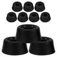 thumbnail image 2 of Himition 10pcs Pool Cue Rubber Protector Billiard Cue Bottom Tail Protective Cover Rubber End Caps for Pool Cue Stick Replacement Billiard Cue Bottom Tip, 2 of 5