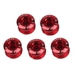 thumbnail image 2 of Paquete de 5 tornillos de aleación de aluminio 7075 para bielas y bielas para bicicletas de montaña y de carrera. Antioxidante duradero - rojo Sunnimix pernos de plato de una sola velocidad, 2 of 7