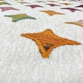 thumbnail image 4 of Alfa Rich 7x10 Moroccan White Area Rugs for Living Room Bedroom Decor Washable Cotton Pet Friendly, 4 of 5