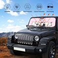 thumbnail image 6 of Fuzoiu Cute Cats Print Car Windshield Sun Shade,Block Uv Rays Sunshade,Foldable Front Window Sun Visor Protector for Car,SUV,Truck-Keep Vehicle Cool-Cute Cats, 6 of 8