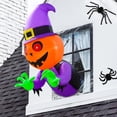 thumbnail image 3 of EAONE Inflables de Halloween de 4.5 pies Decoraciones al aire libre Calabaza Fantasma salió de la ventana, Inflable de Halloween con luces LED incorporadas para decoraciones de Halloween Fiesta al air, 3 of 3
