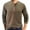 Green, variant on XFLWAM Men's Henley Shirts Raglan Long Sleeve Casual Lightweight Regular Fit Button Cotton Basic T-Shirt Dark Gray S
