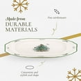 thumbnail image 4 of Spode Christmas Tree Sculpted Octagonal Platter - 14-Inch Holiday Serving Platter for Meats, Cheeses, and Desserts - Dishwasher and Microwave Safe Christmas Dinnerware with Iconic Tree Design, 4 of 8