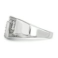 thumbnail image 3 of White Night Diamonds Sterling Silver Black & White Diamond Ring, 3 of 6