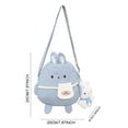 thumbnail image 3 of EIMELI Porte-Monnaie à Sangle Réglable Mini Packs Cadeaux pour Enfants (Rose), 3 of 8